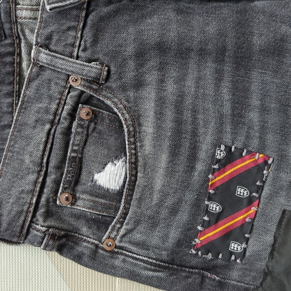 Never Worn Ralph Lauren Patchwork Denim! 30×30 true to size! Authentic - Picture 8 of 16